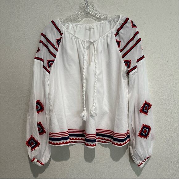 TulaRosa Top Embroidered SZ S - Picture 2 of 11